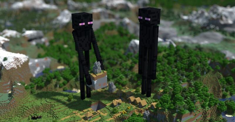 Minecraft Statue Build