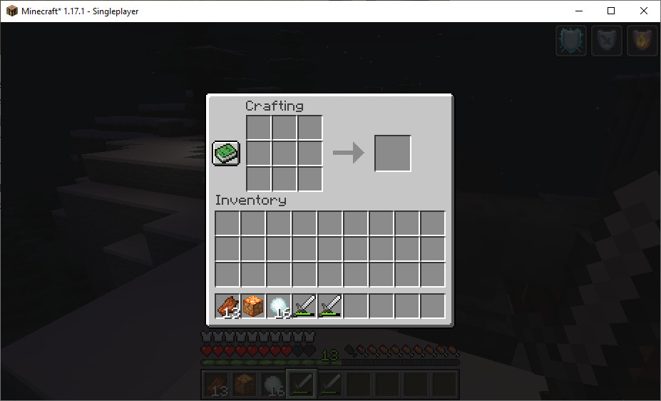 Open Crafting Table