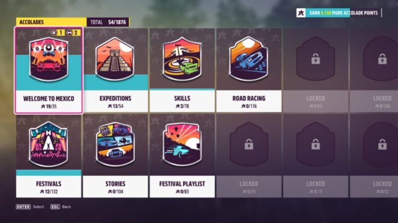 Forza Horizon 5 Accolades