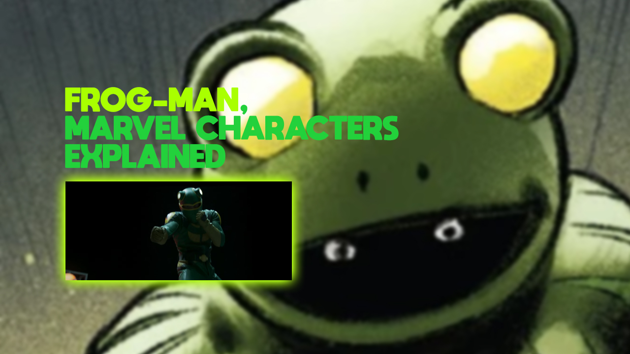 Who is Frog-Man Marvel