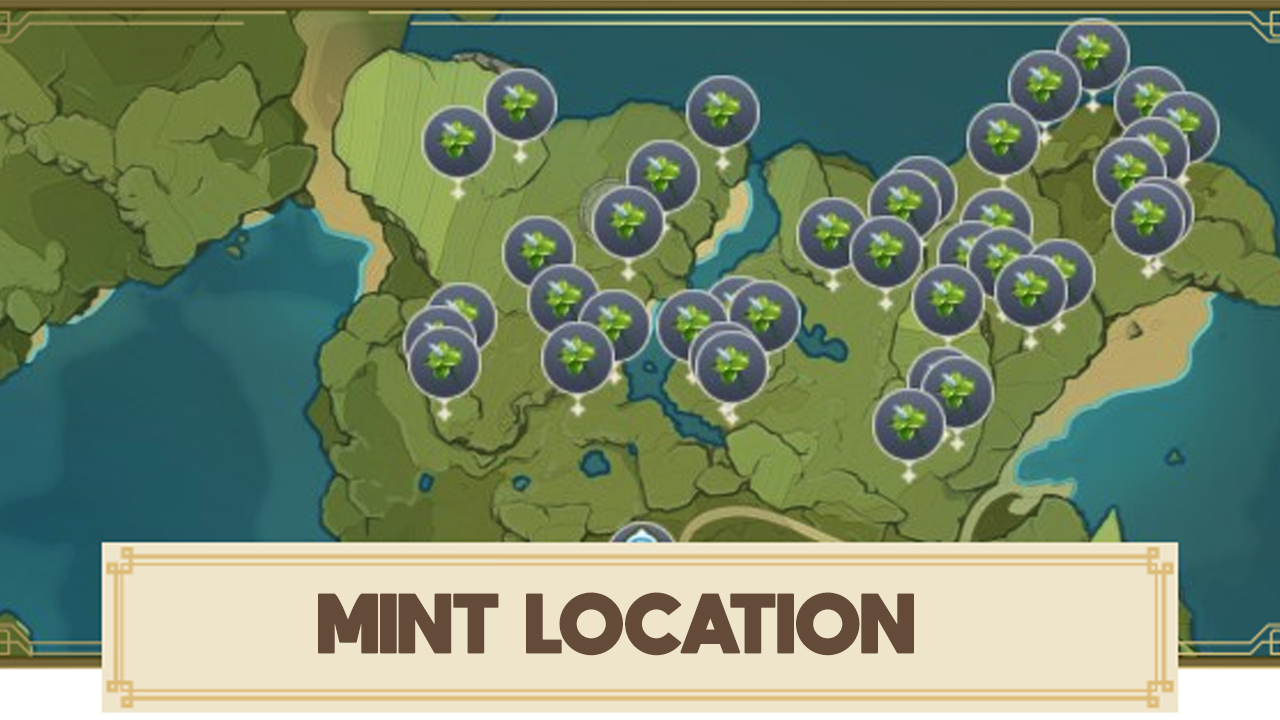 Mint Genshin Impact Location