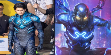 Blue Beetle Set Photos