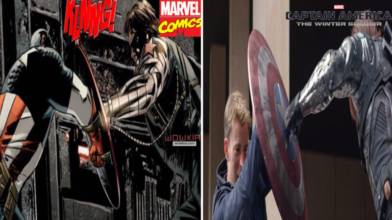 MCU scenes from the comics