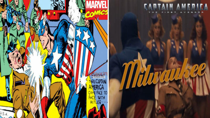 MCU scenes from the comics