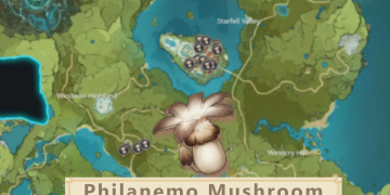 Philanemo Mushroom Locations