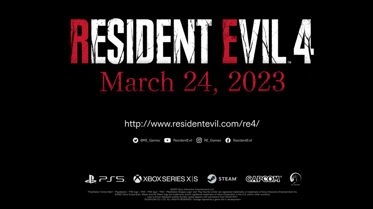 Resident Evil 4 Remake Release Date