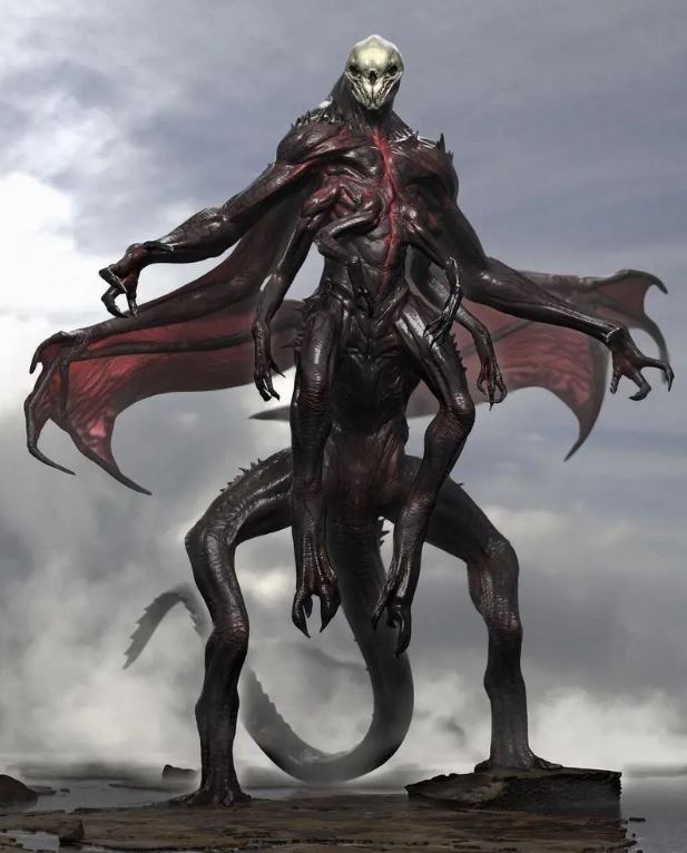 Shang Chi Terrible Monster Concept Art 1