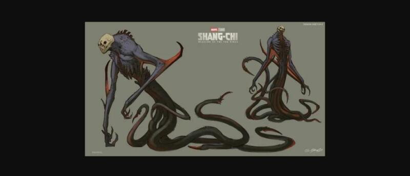 Shang Chi Terrible Monster Concept Art 6