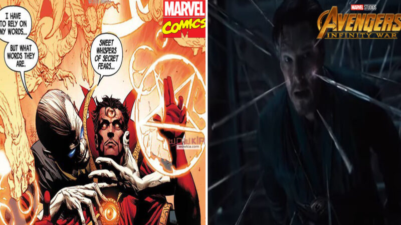 MCU scenes from the comics