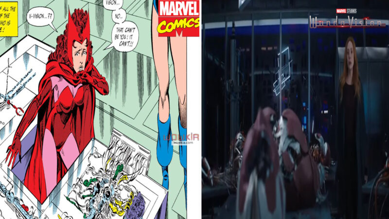 MCU scenes from the comics