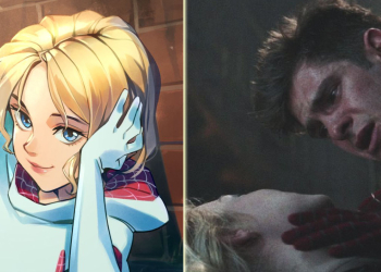 Gwen Stacy in Comic and Movie version