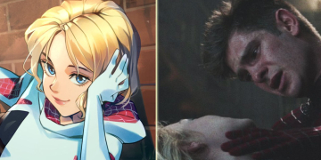 Gwen Stacy in Comic and Movie version