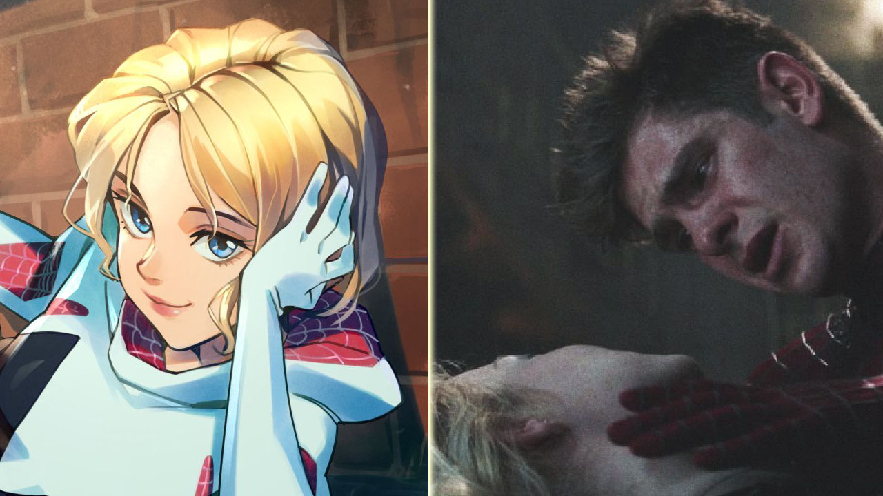 Gwen Stacy in Comic and Movie version