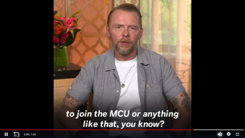 Will Simon Pegg Join The Mcu 1