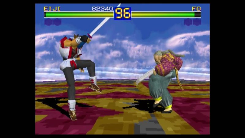 The First 15 Games Released On The Ps1 Battle Arena Toshinden