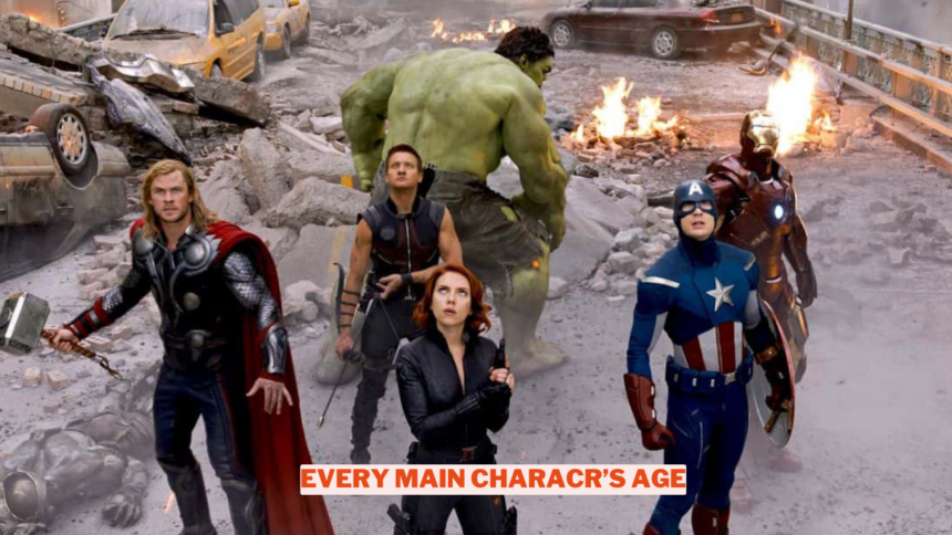 The Avengers Every Main Character's Age Wowkia