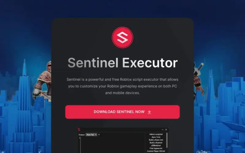 8 Best Roblox Script Executors Sentinel