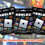 How To Redeem Roblox Gift Card