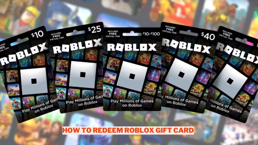 How To Redeem Roblox Gift Card