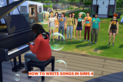 How To Write Songs In Sims 4