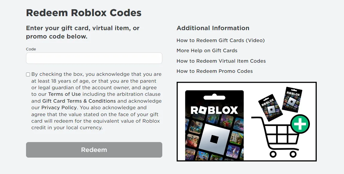 How To Redeem A Roblox Gift Card (complete Guide) 5