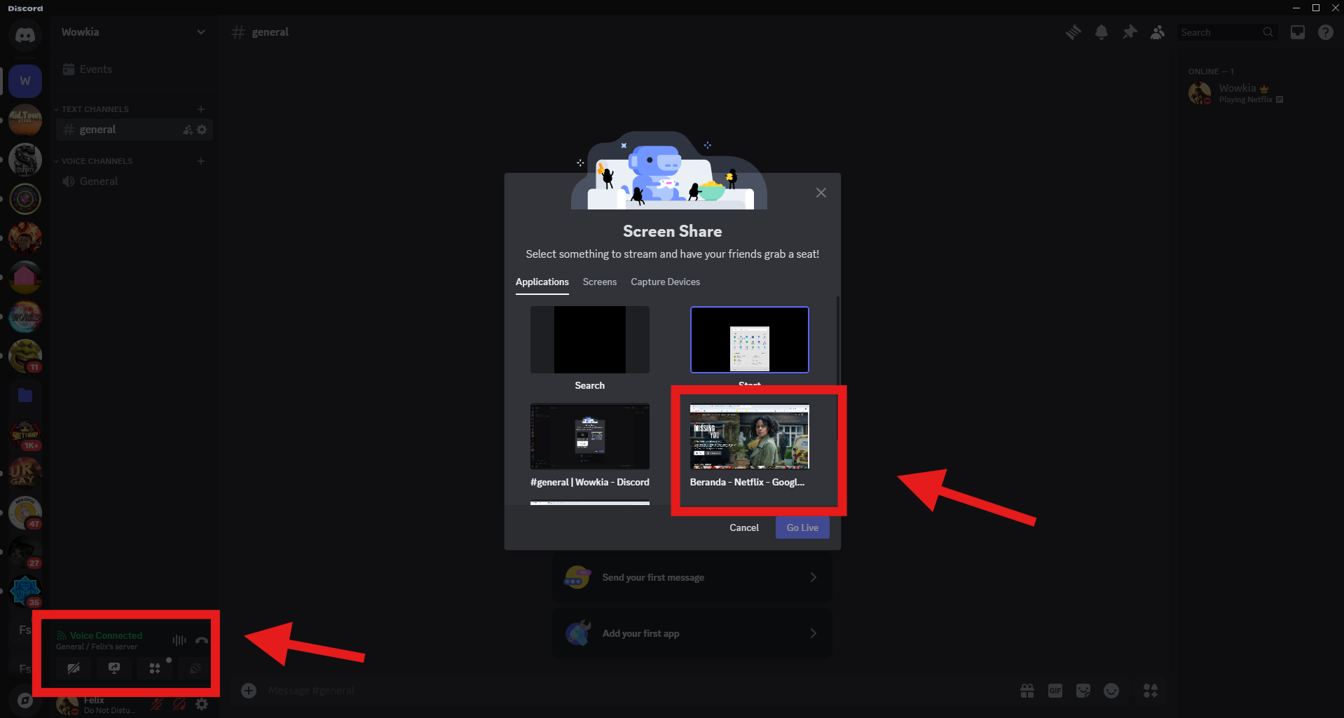 How To Stream Netflix On Discord 4