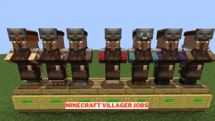 Minecraft Villager Jobs